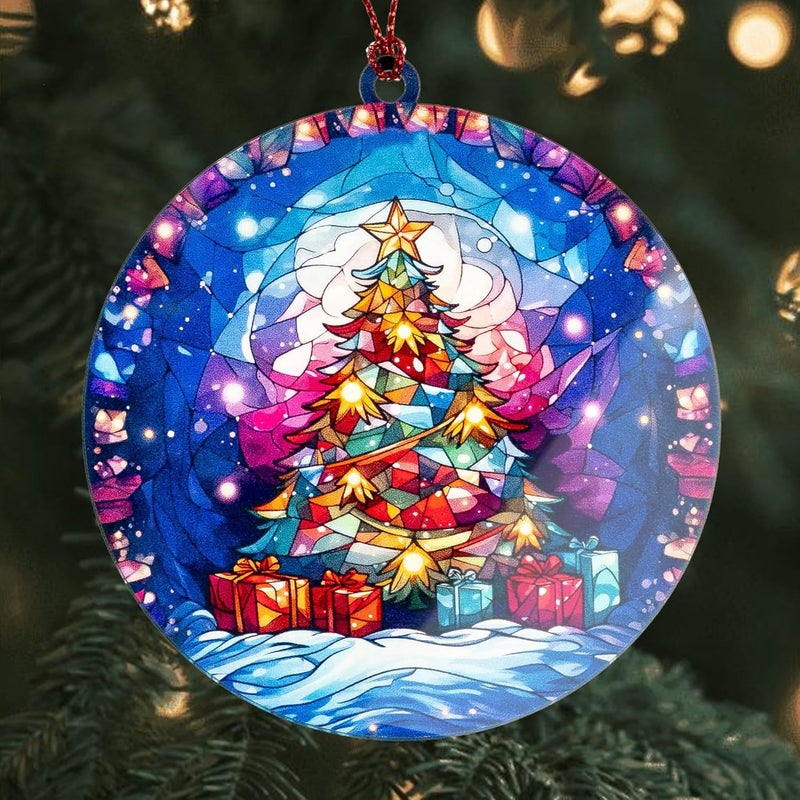 NELXI Tree of Life Gifts for Women, Christmas Ornaments 2025, Decorative Hanging Ornaments, Unique Tree of Life Christmas Decoration, Beautiful Holiday Ornament for Tree, Gift Idea for Women, Home Décor - Image 3